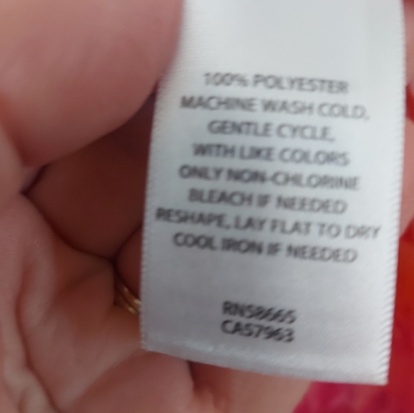 Halogen cap sleeve floral top - Picture 9 of 10